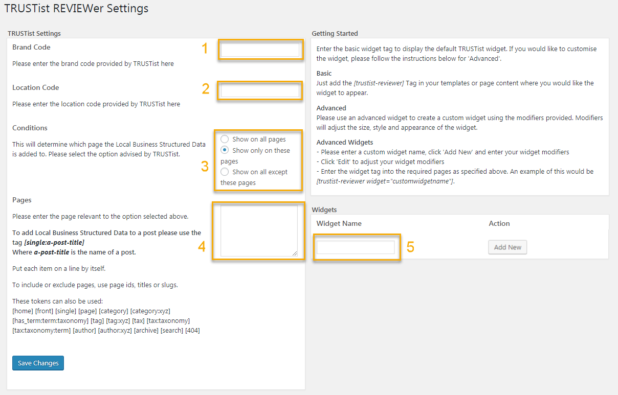 wordpress-settings