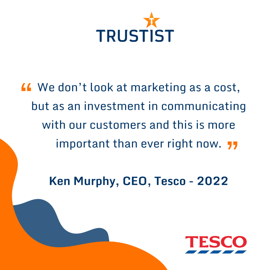 tesco marketing quote